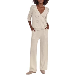 Flash Sale 💯 Splendid Alamo Pointelle Cardigan Oat Heather 🎁 -Splendid Shop unnamed file 11