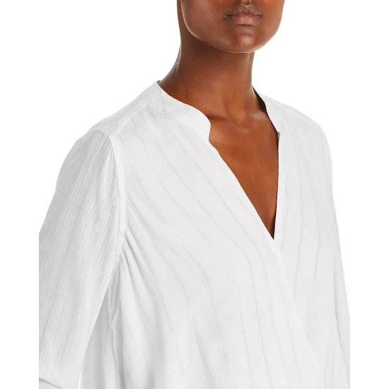 Best Sale ๐ Splendid Crossover Top - 100% Exclusive White Metallic ๐คฉ 6 Best Sale ๐ Splendid Crossover Top - 100% Exclusive White Metallic ๐คฉ - Image 4