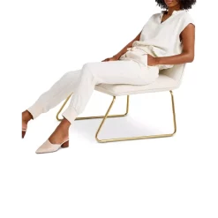 Hot Sale ⭐ Splendid Halle Split Neck Top White Sand ✨ -Splendid Shop unnamed file 154