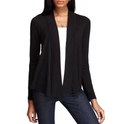 Best deal 🥰 Splendid Drapey Open Front Cardigan Black 🧨