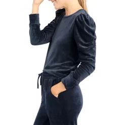 Best reviews of 🤩 Splendid Ingrid Velour Sweatshirt Navy 🤩 -Splendid Shop unnamed file 173