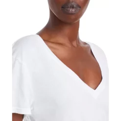 Best Pirce ⭐ Splendid Kate V-Neck Tee White 🎁 -Splendid Shop unnamed file 185