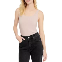 Outlet 🔔 Splendid 24/7 Scoop Neck Tank Top Praline 🔥