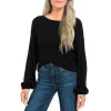 Flash Sale 👍 Splendid Georgie Ribbed Sweater Black 🤩 -Splendid Shop unnamed file 193