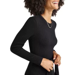 Buy ❤️ Splendid London Ribbed Sweater 👗 Dress Black 👏 -Splendid Shop unnamed file 213
