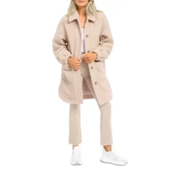 New 💯 Splendid Bouclé Teddy Jacket Latte ❤️