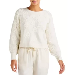 Promo 🎁 Splendid Floral Margo Sweater Marshmallow ✨