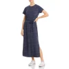 Promo 🥰 Splendid Anders Striped Tee 👗 Dress Slate Heather 🥰 -Splendid Shop unnamed file 235