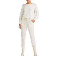 Promo 🎁 Splendid Floral Margo Sweater Marshmallow ✨ -Splendid Shop unnamed file 25