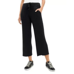 Top 10 🎁 Splendid Georgie Ribbed Drawstring Pants Black 🎁