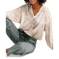 Deals 🔥 Splendid Gustavia Tie Dyed Top Pink Sand 🤩 -Splendid Shop unnamed file 327