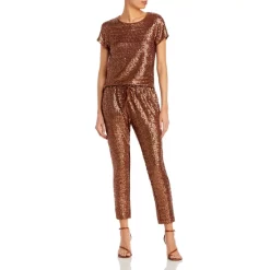 Best Pirce ❤️ Splendid Oxford Sequin Pants Walnut 🧨 -Splendid Shop unnamed file 331