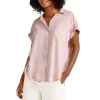 Deals 👏 Splendid Short Sleeve Paige 👚 Shirt Dusty Rose ⌛ -Splendid Shop unnamed file 357