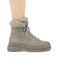 Hot Sale ✔️ Splendid 👩 Women's Yvonne Faux Fur Trim Booties Stone 🔔 -Splendid Shop unnamed file 378