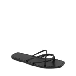 Deals 🔥 Splendid 👩 Women's Fern Square Toe Thong Slide 🩴 Sandals Ivory 💯