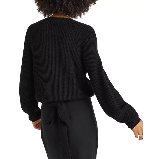 Cheap ๐ Splendid Adele Wrap Sweater Black ๐ 4 Cheap ๐ Splendid Adele Wrap Sweater Black ๐ - Image 2