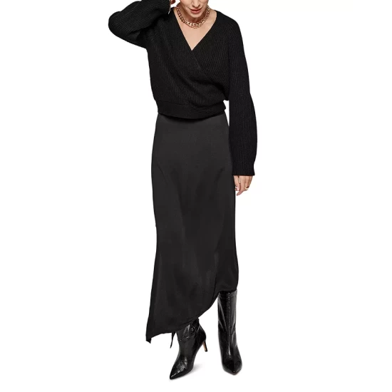 Cheap ๐ Splendid Adele Wrap Sweater Black ๐ 6 Cheap ๐ Splendid Adele Wrap Sweater Black ๐ - Image 4