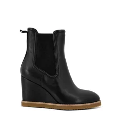 New ⭐ Splendid 👩 Women's Wynn Wedge Booties Chocolate 🌟 -Splendid Shop unnamed file 503