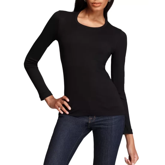 Best Pirce ๐ Splendid 1X1 Crewneck Tee Black โญ 6 Best Pirce ๐ Splendid 1X1 Crewneck Tee Black โญ - Image 5