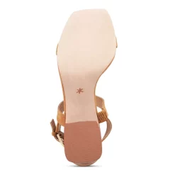 Best Sale 🎁 Splendid 👩 Women's Keeva Strappy Slingback High Heel 🩴 Sandals Toffee 🤩 -Splendid Shop unnamed file 675