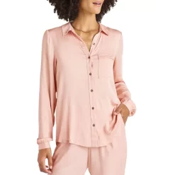 Best Pirce ⌛ Splendid Chelsea Button-Down 👕 Shirt Champagne 🤩