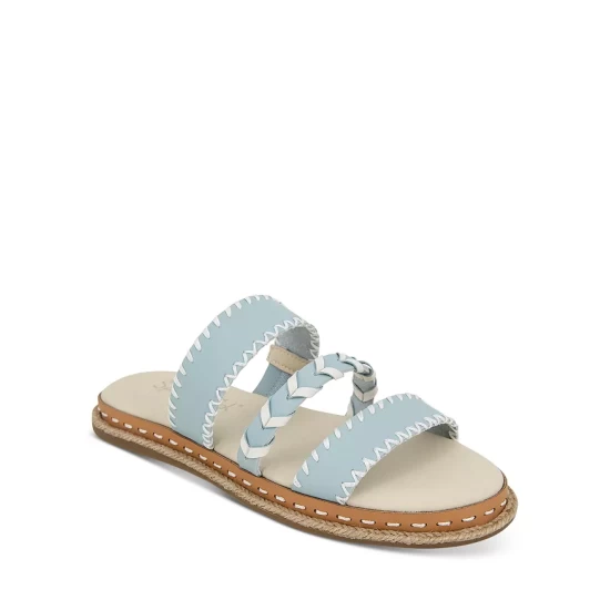 Wholesale ๐งจ Splendid ๐ฉ Women's Caia Whipstitched Slide ๐ฉด Sandals Aqua ๐ 3 Wholesale ๐งจ Splendid ๐ฉ Women's Caia Whipstitched Slide ๐ฉด Sandals Aqua ๐