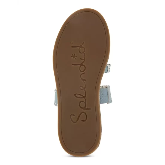 Wholesale ๐งจ Splendid ๐ฉ Women's Caia Whipstitched Slide ๐ฉด Sandals Aqua ๐ 7 Wholesale ๐งจ Splendid ๐ฉ Women's Caia Whipstitched Slide ๐ฉด Sandals Aqua ๐ - Image 5