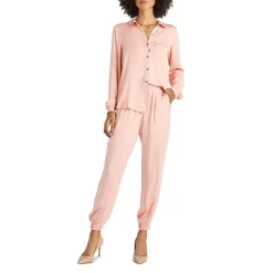 Best Pirce ⌛ Splendid Chelsea Button-Down 👕 Shirt Champagne 🤩 -Splendid Shop unnamed file 71