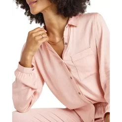 Best Pirce ⌛ Splendid Chelsea Button-Down 👕 Shirt Champagne 🤩 -Splendid Shop unnamed file 72