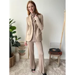 Best deal 🧨 Splendid Adina Knit Sleeve Jacket Latte 🛒 -Splendid Shop unnamed file 749