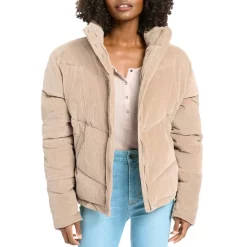 Best reviews of 💯 Splendid Milla Corduroy Puffer 🧥 Coat Latte 🔔