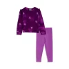 Best Sale 🧨 Splendid 👧 Girls' 2-Pc. Pop Star Top & Leggings Set - Little Kid Orchid Multi ✨ -Splendid Shop unnamed file 755