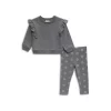 Brand new 🌟 Splendid 👧 Girls' Silver Star Sweater & Leggings - Baby Heather Charcoal Star 🌟 -Splendid Shop unnamed file 759