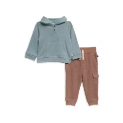 Promo 🤩 Splendid Boys' Silver Sage Hoodie And Pants - Baby 🔔
