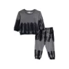 Budget 👍 Splendid Boys' Tie Dye Sweatshirt & Pants Set - Little Kid Char Tie Dye 🎉 -Splendid Shop unnamed file 763