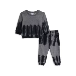 Budget 👍 Splendid Boys' Tie Dye Sweatshirt & Pants Set - Little Kid Char Tie Dye 🎉