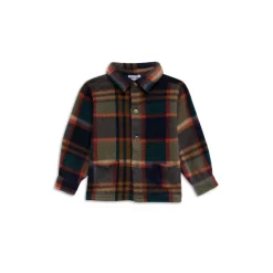 Wholesale ✔️ Splendid Boys' Fleece Plaid 👕 Shirt Jacket - Little Kid Plaid Multi 😍