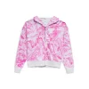 Hot Sale 🤩 Splendid 👧 Girls' Marble Zip Hoodie - Big Kid Malibu Pink 👍 -Splendid Shop unnamed file 774