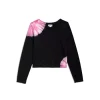 Brand new 😍 Splendid 👧 Girls' Harley Tie Dyed Long Sleeve Tee - Big Kid Black 🔔 -Splendid Shop unnamed file 775