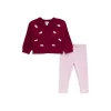 Outlet ❤️ Splendid 👧 Girls' All Wrapped Up Sweater And Leggings - Baby Red Plum ⭐ -Splendid Shop unnamed file 779