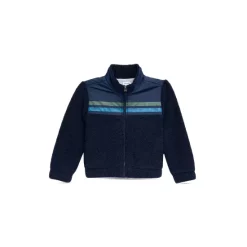 Budget 🔔 Splendid Boys' Racing Stripe Jacket - Little Kid Navy Multi 👏
