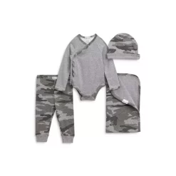 Flash Sale 🧨 Splendid Unisex Camo Take Me Home Bundle - Baby Light Charcoal 💯