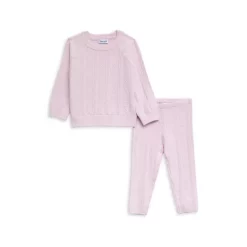Buy ❤️ Splendid 👧 Girls' Lots Of Love Sweater & Pants - Baby Cherries Jubilee ✔️