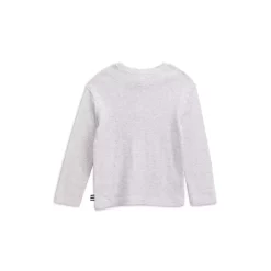 Flash Sale 👏 Splendid Boys' Yarn Dyed Striped Henley Tee - Little Kid Ice Gray Heather ❤️ -Splendid Shop unnamed file 880