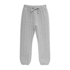 Coupon 😍 Splendid Girl's Charli Faux Cable Knit Joggers - Big Kid Heather Gray ⭐