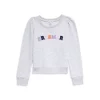 Brand new ⭐ Splendid 👧 Girls' Dreamer Sweatshirt - Big Kid Mid Gray 🌟 -Splendid Shop unnamed file 888