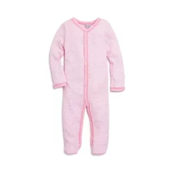 Hot Sale 🛒 Splendid 👧 Girls' Striped Footie - Baby Light Pink 🎉