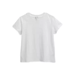 Promo 👏 Splendid 👧 Girls' Basic Tee - Little Kid White 🔔 -Splendid Shop unnamed file 975
