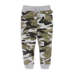 Promo 🌟 Splendid Boys' Camo Print Jogger Pants - Little Kid Heather Gray/green 😍